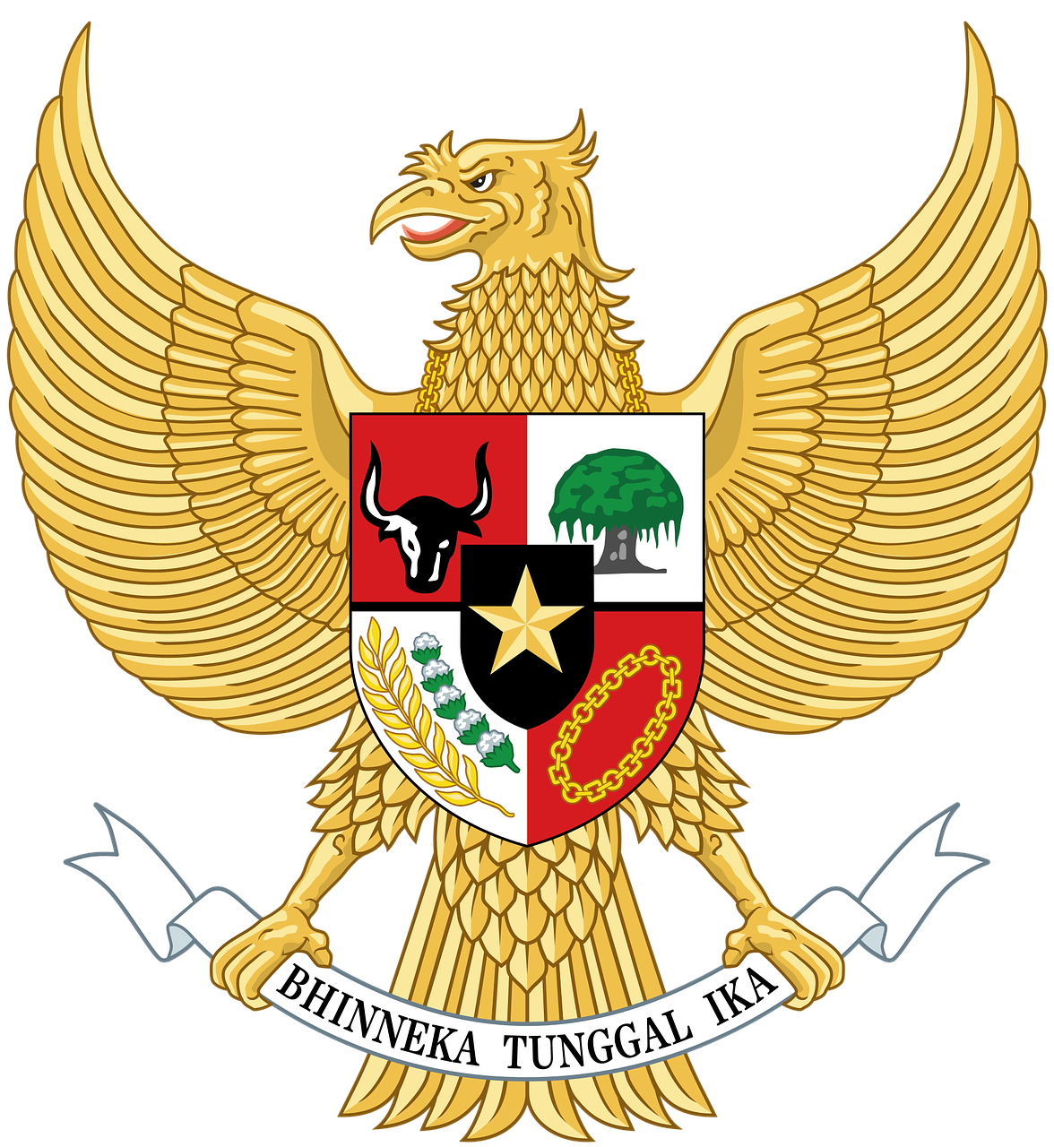 Indonezija, Nacionalinis, Emblemos, Garuda Pancasila, Garuda, Emblema, Nemokamos Nuotraukos,  Nemokama Licenzija