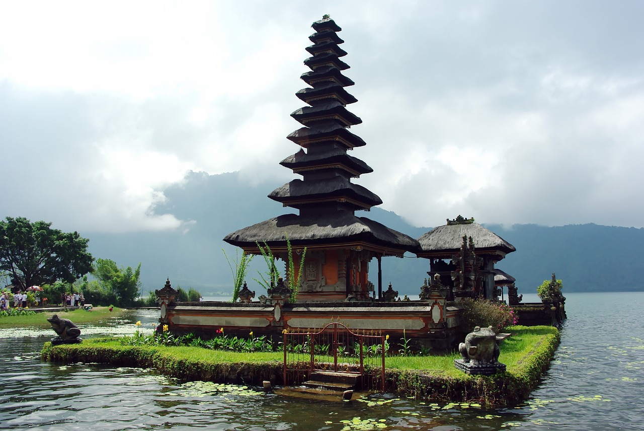 Indonezija, Bali, Ulun Danu, Bratano Ežeras, Šventykla, Religija, Religinis, Nemokamos Nuotraukos,  Nemokama Licenzija