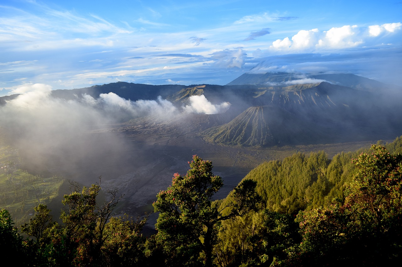 Indonezija, Vulkanas, Gamta, Kraštovaizdis, Nemokamos Nuotraukos,  Nemokama Licenzija