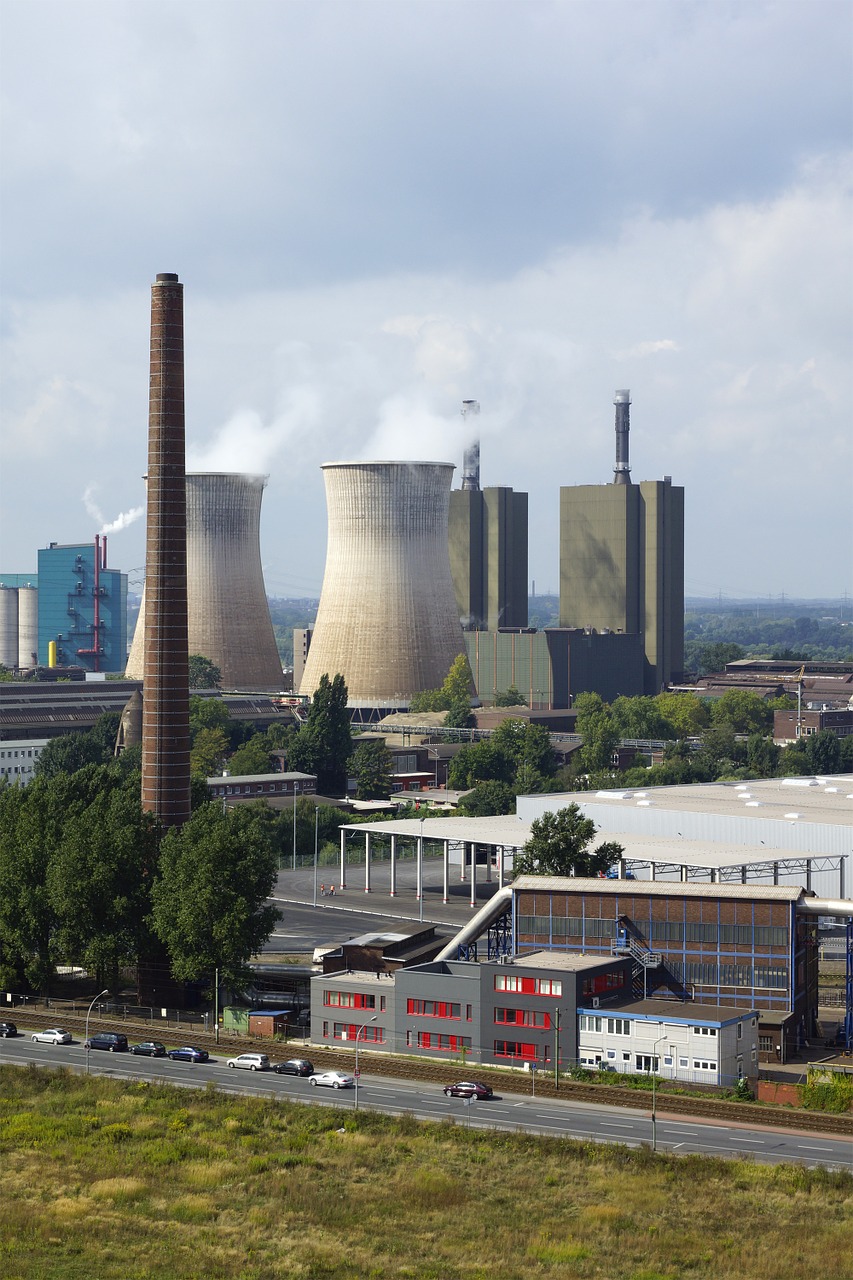 Industrija, Ruhr Area, Aušinimo Bokštai, Kaminas, Nemokamos Nuotraukos,  Nemokama Licenzija