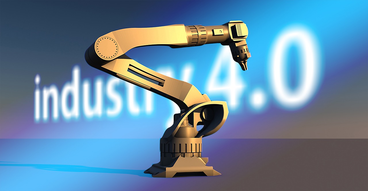 Industrija, Pramonė 4, 0, Kibernetika, Robotas, Robotų Ranka, Modeliavimas, Judėjimas, Elektronika, Kontrolė