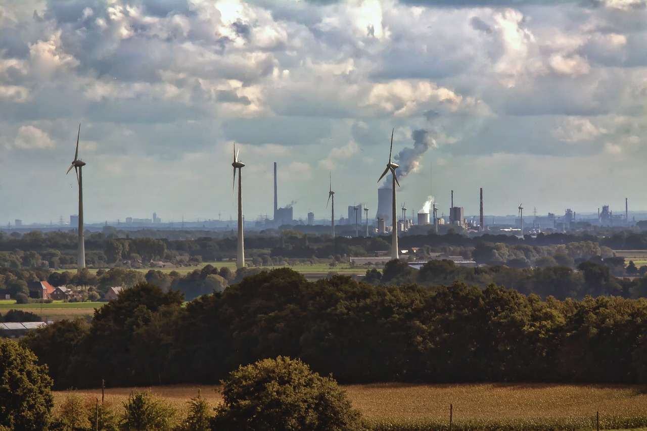 Industrija, Ruhr Area, Dūmai, Išmetamosios Dujos, Aplinka, Tarša, Darbas, Gyventi, Moers, Sąskaitą