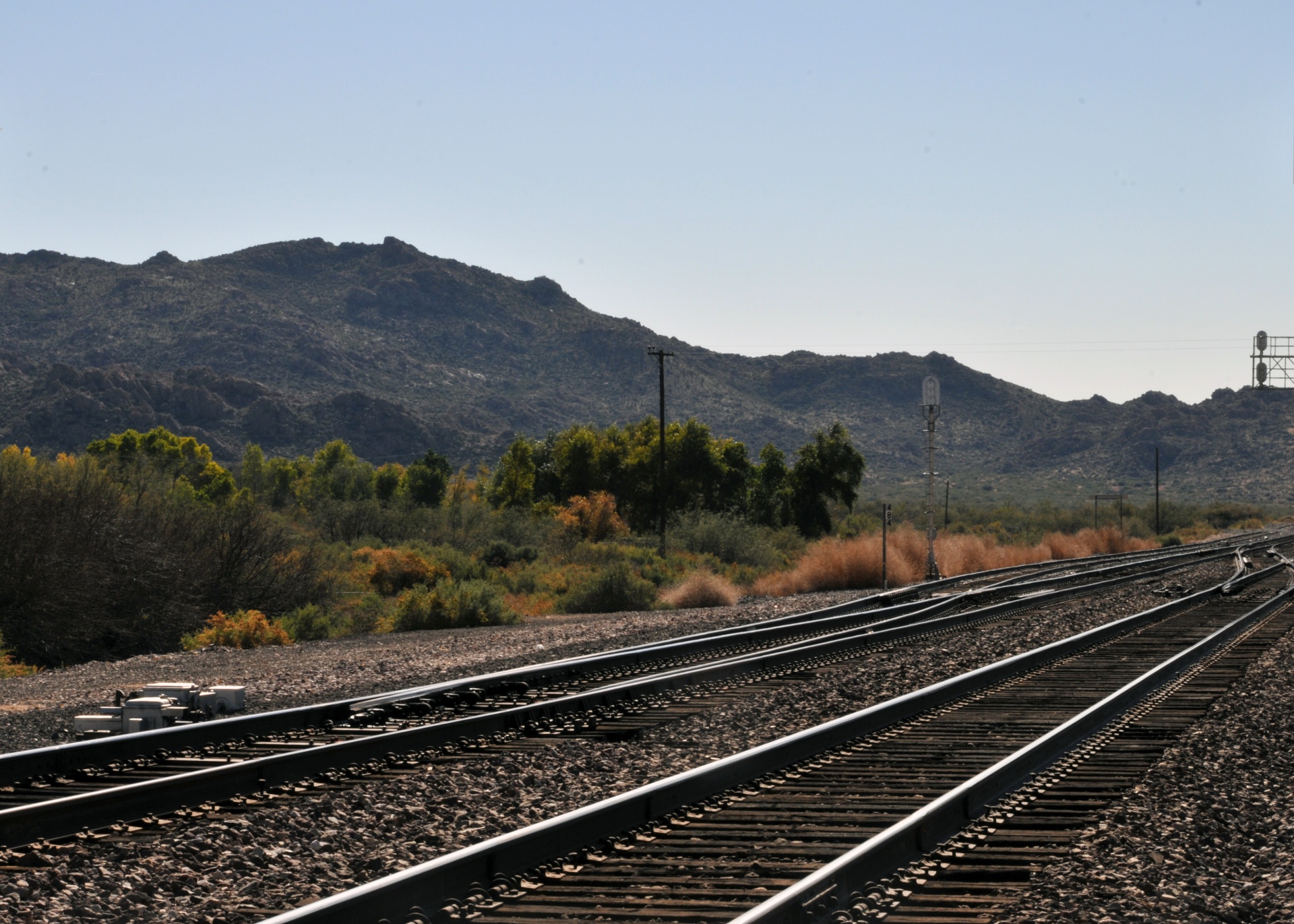 Geležinkelis,  Geležinkelio & Nbsp,  Takelius,  Traukiniai,  Geležinkelis,  Balastas,  Geležinkelio & Nbsp,  Ryšiai,  Dykuma,  Arizona
