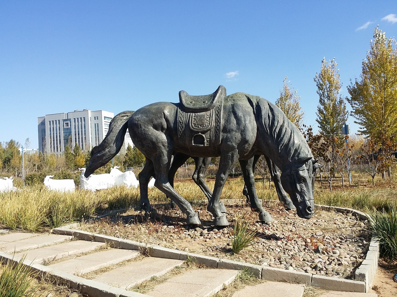Vidinė Mongolija, Jingkiseukan, Čengis Khanas, Statula, Nemokamos Nuotraukos,  Nemokama Licenzija