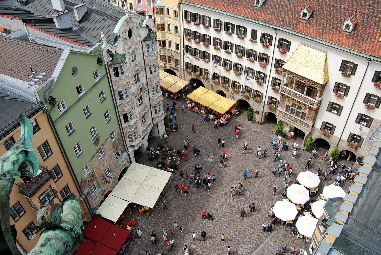 Innsbruck, Piazza, Centras, Austria, Nemokamos Nuotraukos,  Nemokama Licenzija