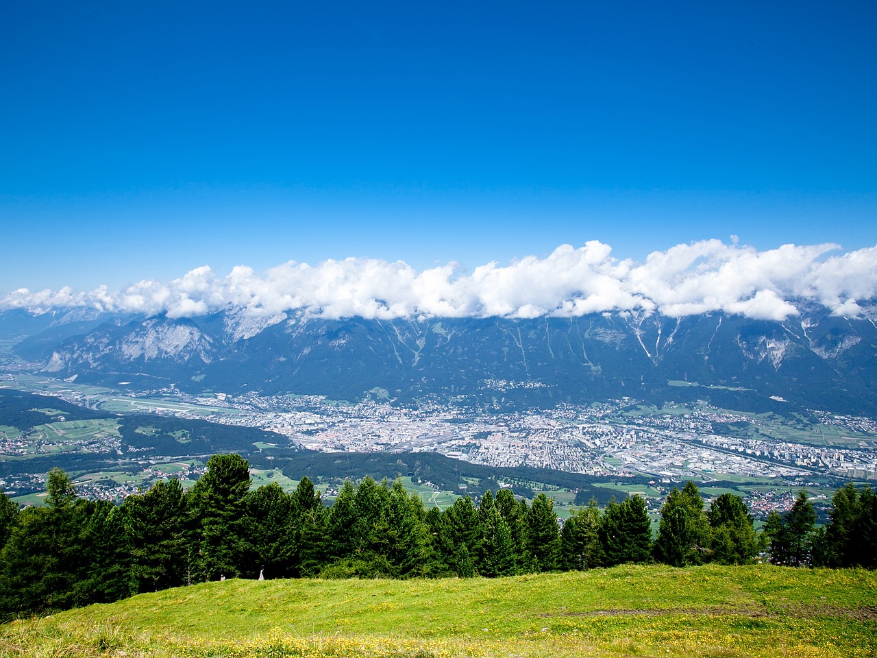 Innsbruck, Kalnai, Kraštovaizdis, Vaizdu Į Slėnį, Nemokamos Nuotraukos,  Nemokama Licenzija
