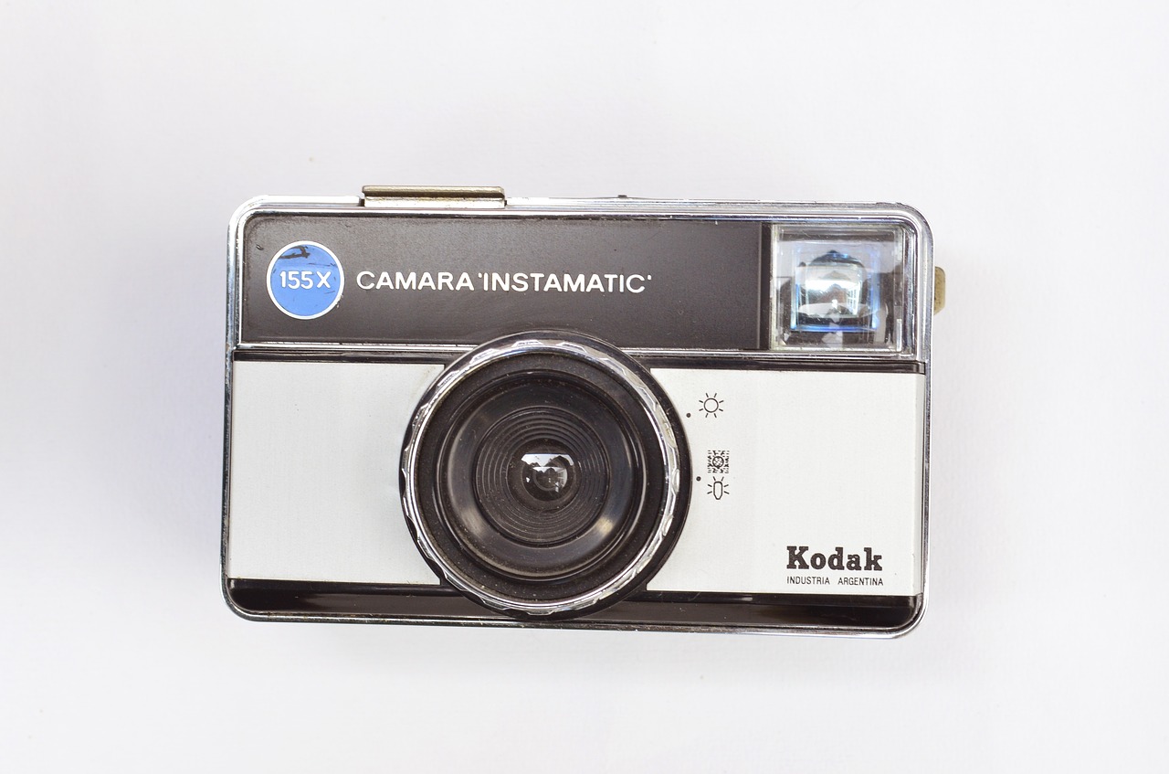 Instamatic, Kodak, Vintage, Retro, Fotografas, Senoji Kamera, Fotoaparatas, Nemokamos Nuotraukos,  Nemokama Licenzija
