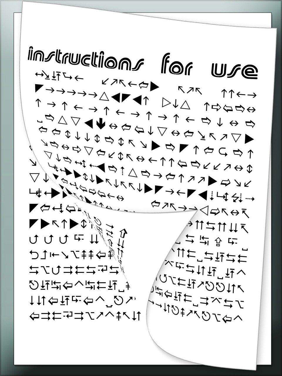 Nurodymai, Vartotojo Vadovas, Valdymo Instrukcijos, Naudojimo Instrukcijos, Pastaba, Strėlės, Kitas, Teisingai, Kryptis, Etiketė