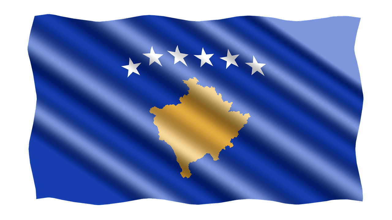 Tarptautinis, Vėliava, Kosovo, Nemokamos Nuotraukos,  Nemokama Licenzija