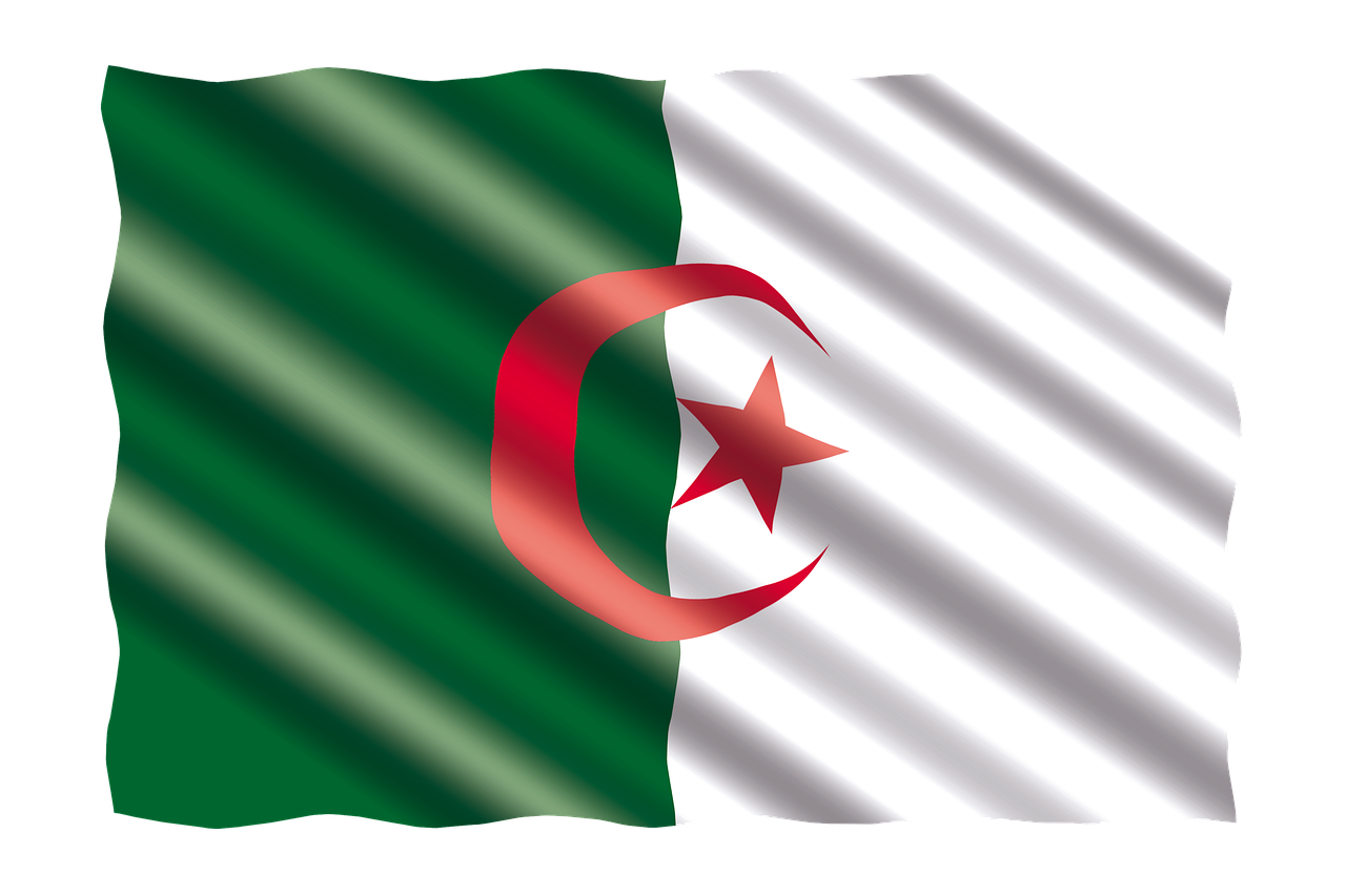 Tarptautinis, Vėliava, Algeria, Nemokamos Nuotraukos,  Nemokama Licenzija