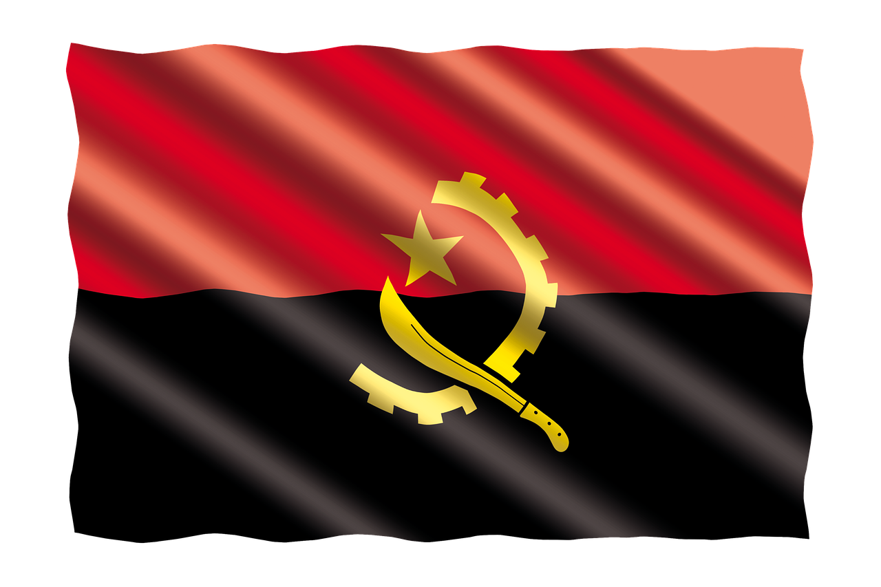 Tarptautinis, Vėliava, Angola, Nemokamos Nuotraukos,  Nemokama Licenzija