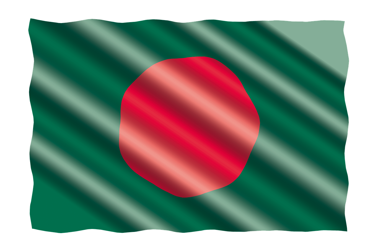 Tarptautinis, Vėliava, Bangladešas, Nemokamos Nuotraukos,  Nemokama Licenzija