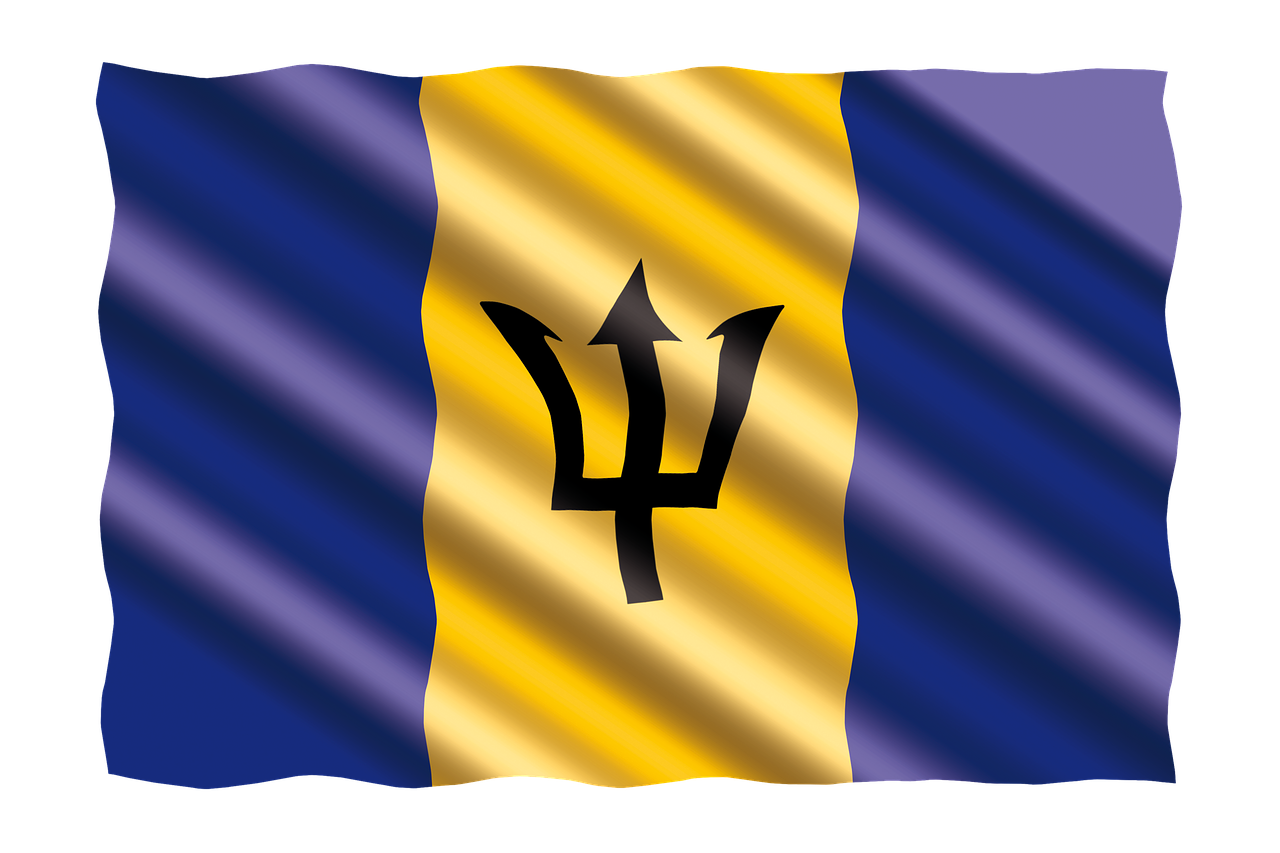 Tarptautinis, Vėliava, Barbados, Nemokamos Nuotraukos,  Nemokama Licenzija