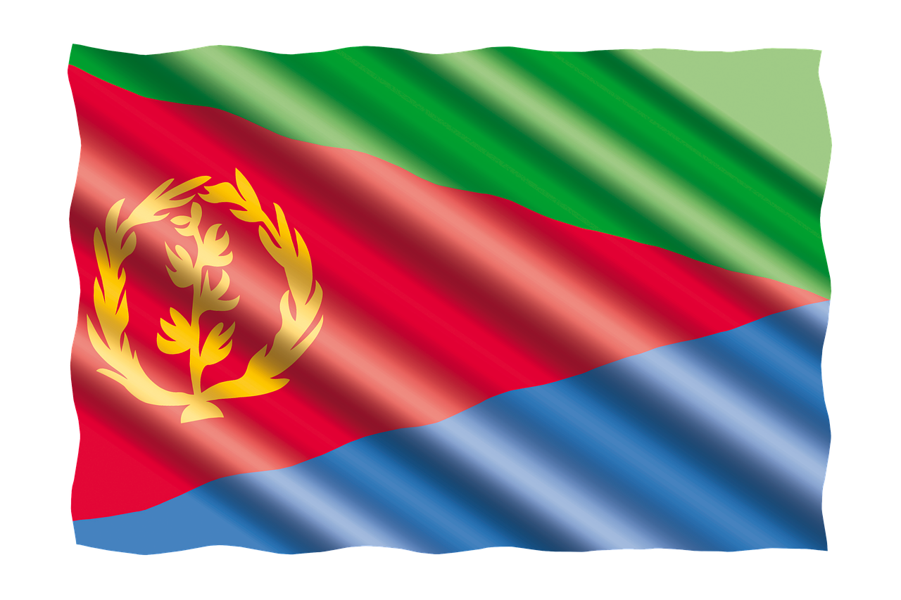 Tarptautinis, Vėliava, Eritrea, Nemokamos Nuotraukos,  Nemokama Licenzija