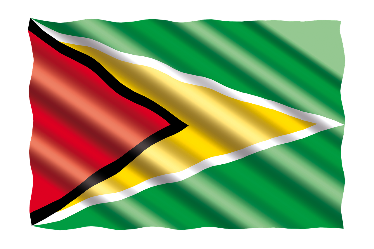 Tarptautinis, Vėliava, Guyana, Nemokamos Nuotraukos,  Nemokama Licenzija