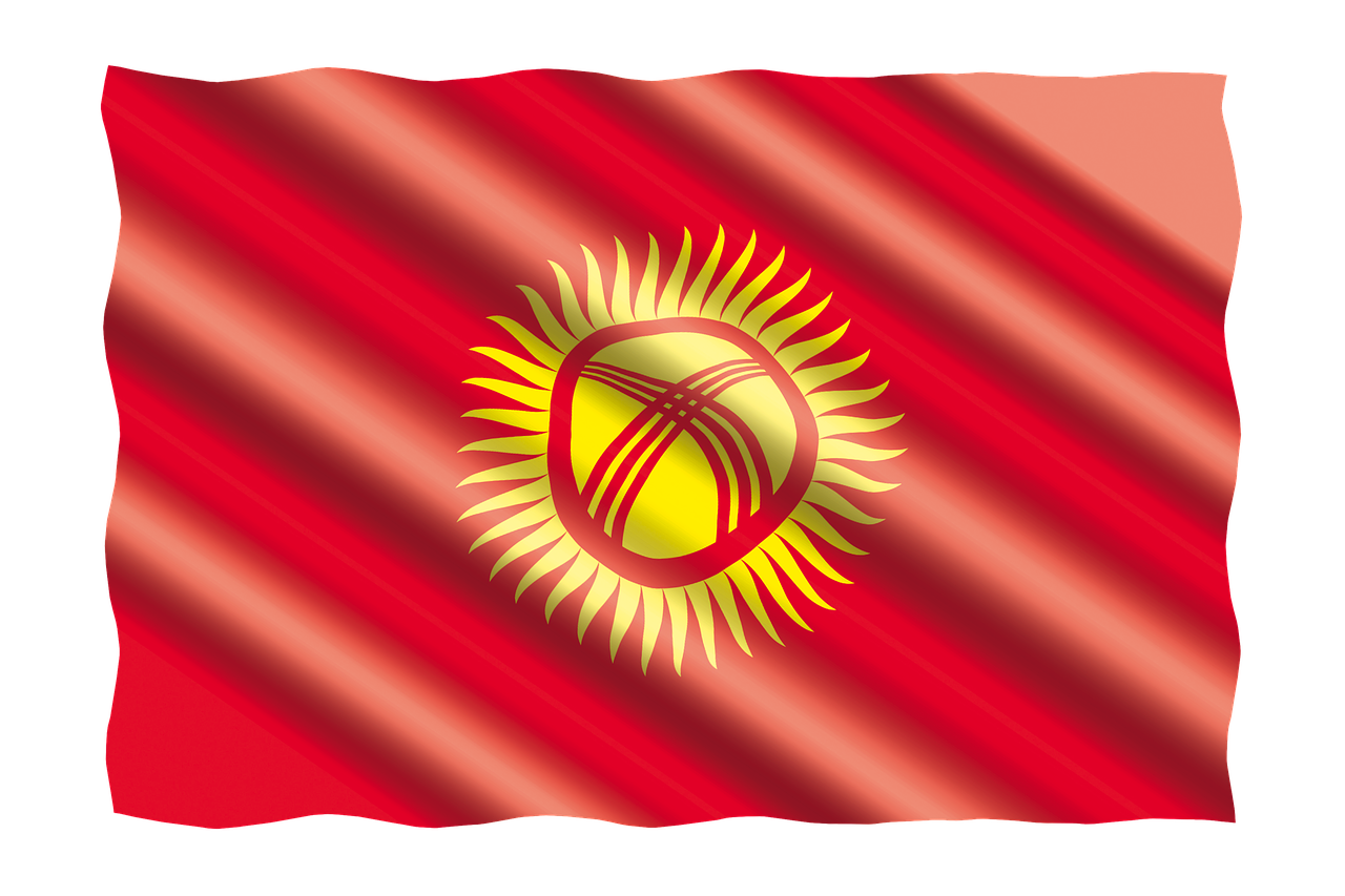 Tarptautinis, Vėliava, Kirgizija, Nemokamos Nuotraukos,  Nemokama Licenzija