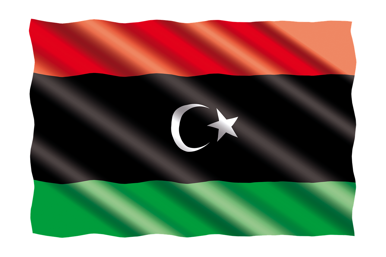 Tarptautinis, Vėliava, Libya, Nemokamos Nuotraukos,  Nemokama Licenzija