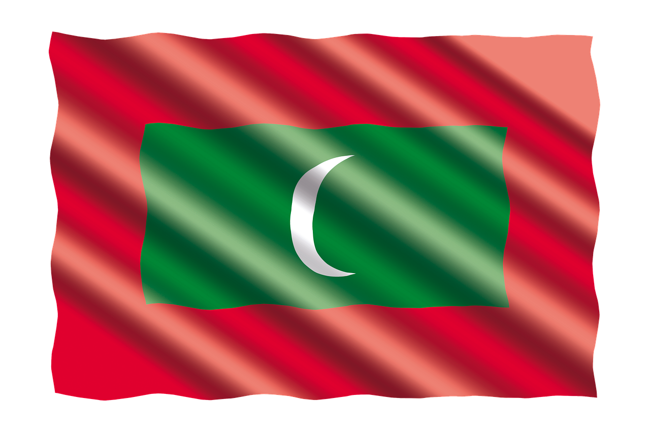 Tarptautinis, Vėliava, Maldyvai, Nemokamos Nuotraukos,  Nemokama Licenzija