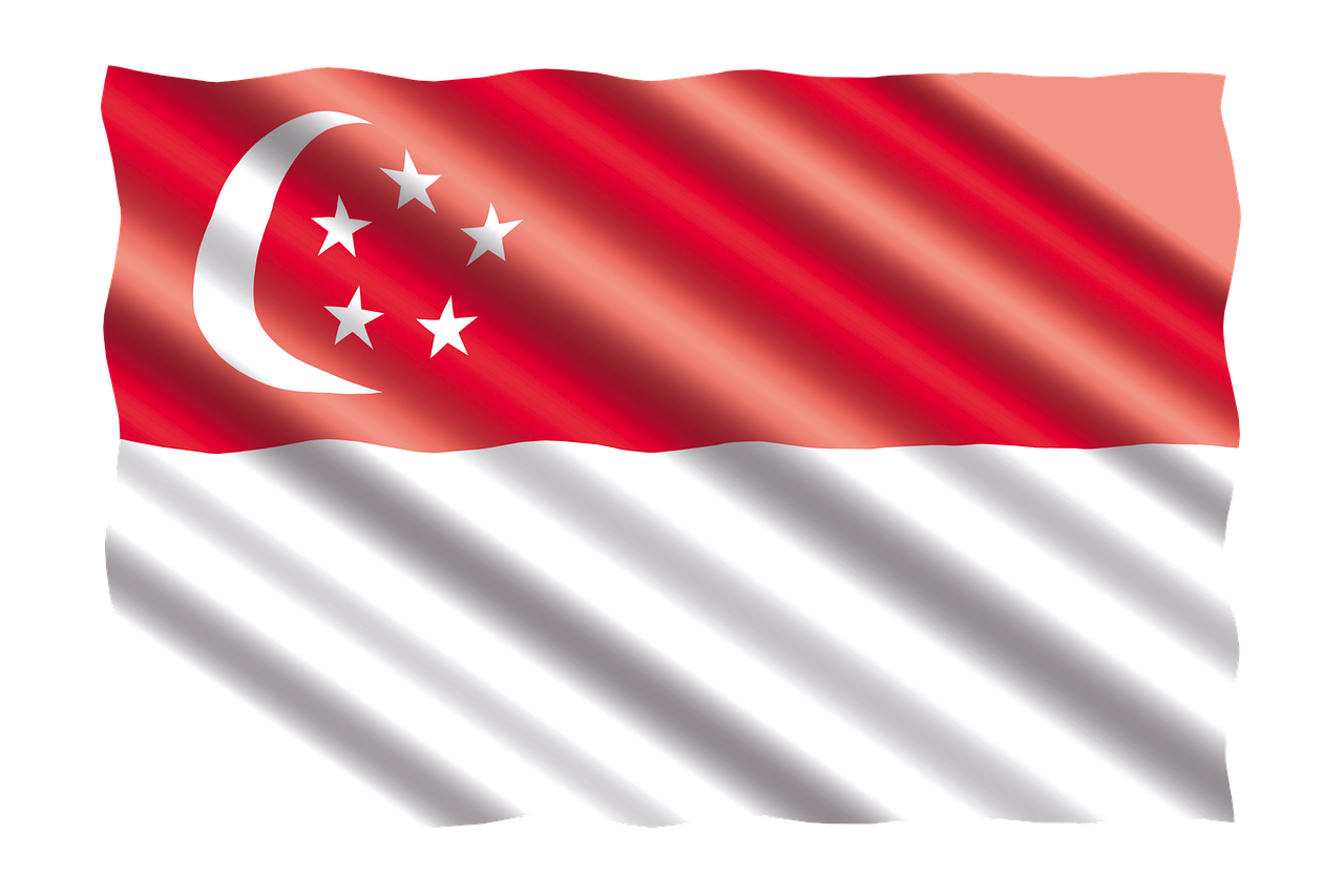 Tarptautinis, Vėliava, Singapūras, Nemokamos Nuotraukos,  Nemokama Licenzija