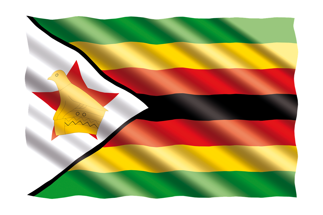 Tarptautinis, Vėliava, Zimbabvė, Nemokamos Nuotraukos,  Nemokama Licenzija