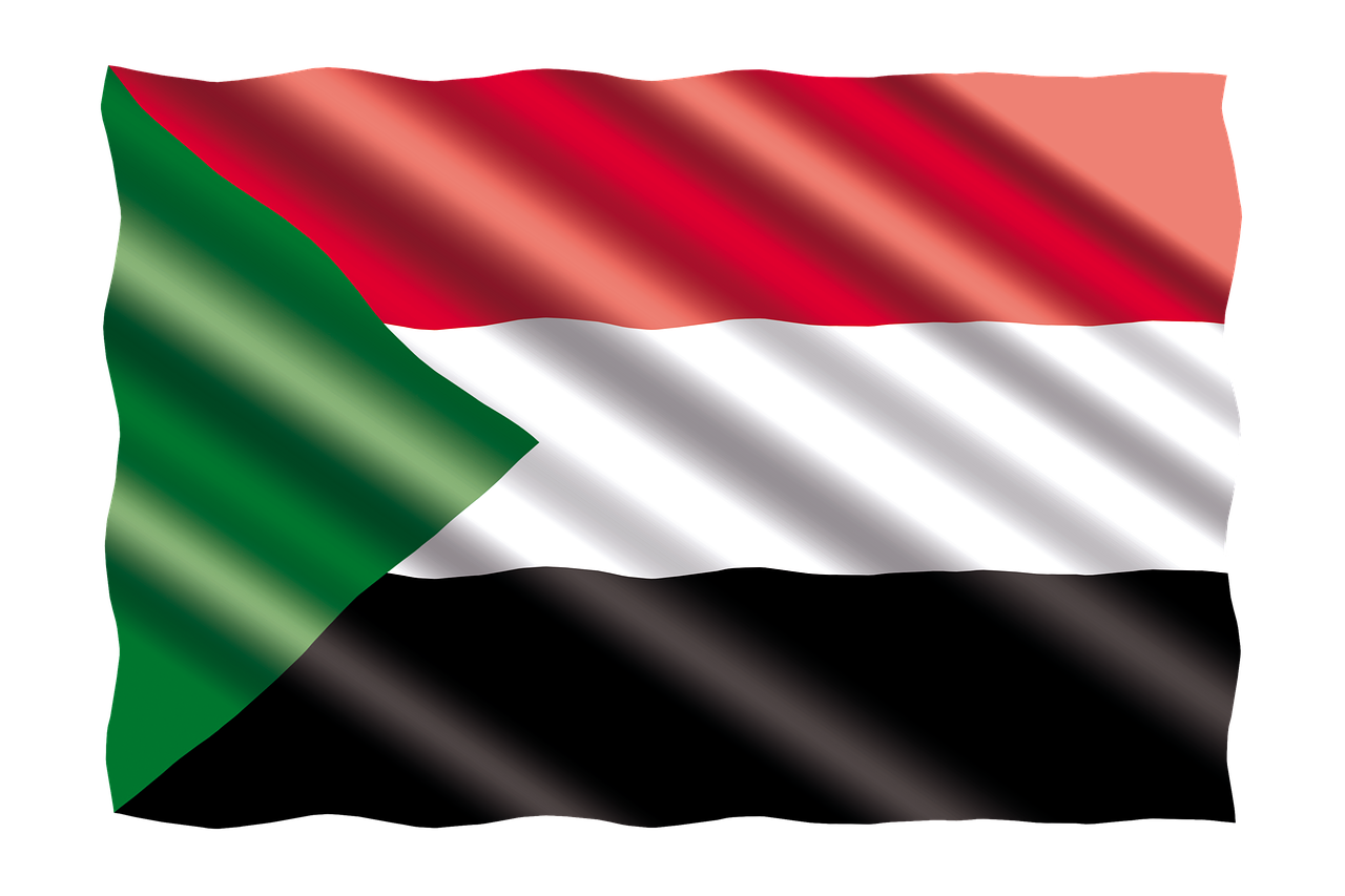 Tarptautinis, Vėliava, Sudanas, Nemokamos Nuotraukos,  Nemokama Licenzija