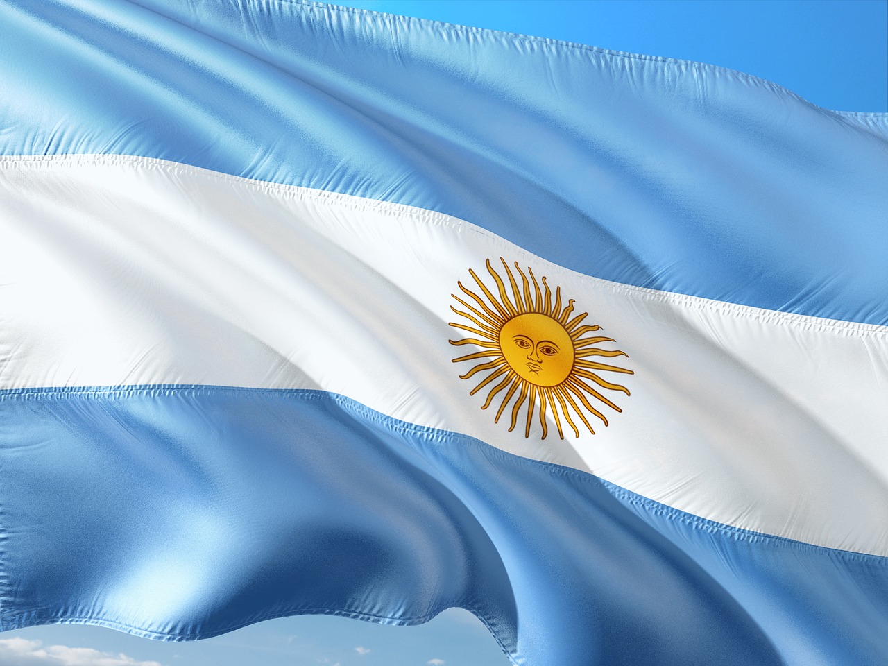 Tarptautinis, Vėliava, Argentina, Nemokamos Nuotraukos,  Nemokama Licenzija