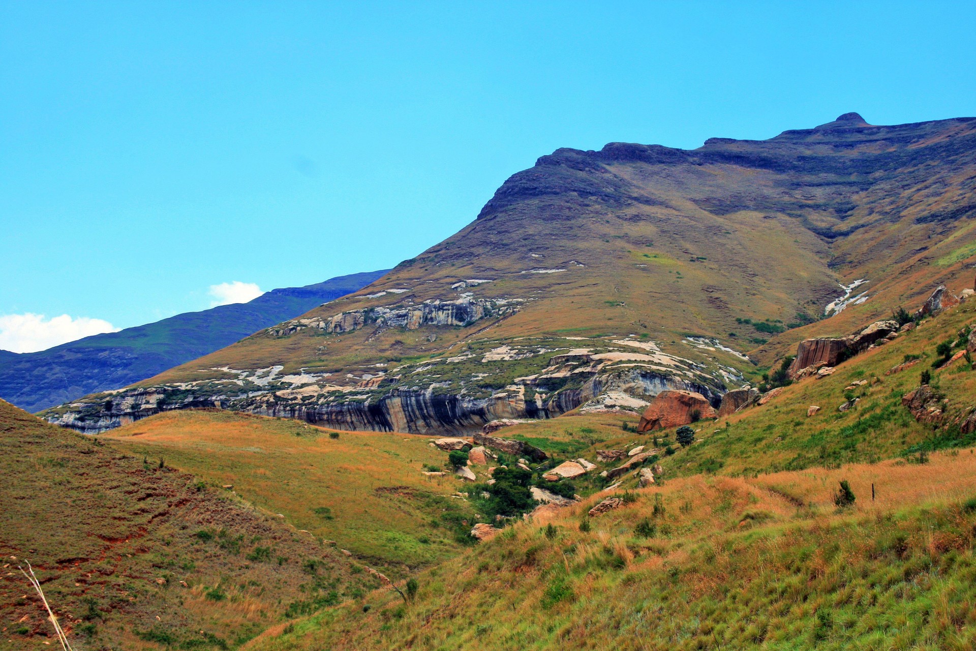Kalnai,  Drakensbergas,  Auksiniai & Nbsp,  Vartai & Nbsp,  Nacionalinis & Nbsp,  Parkas,  Kryžminės Šlaitai, Nemokamos Nuotraukos,  Nemokama Licenzija