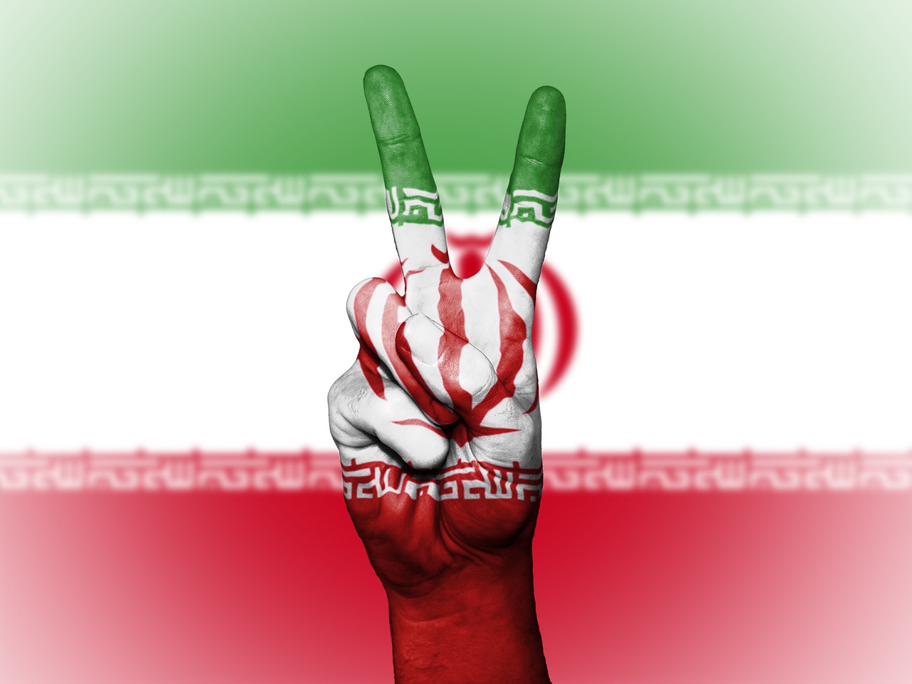 Iranas, Taika, Ranka, Tauta, Fonas, Reklama, Spalvos, Šalis, Ženminbi, Vėliava