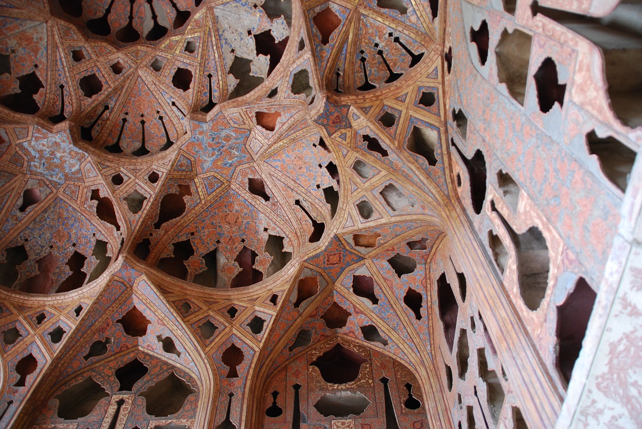 Iranas, Isfahan, Palazzo Ali Qapu, Nemokamos Nuotraukos,  Nemokama Licenzija