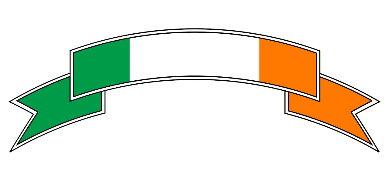 Airija, Reklama, Airiškas, Simbolis, Nacionalinis, Juosta, Tradicinis, Šventė, Keltų, Piktograma