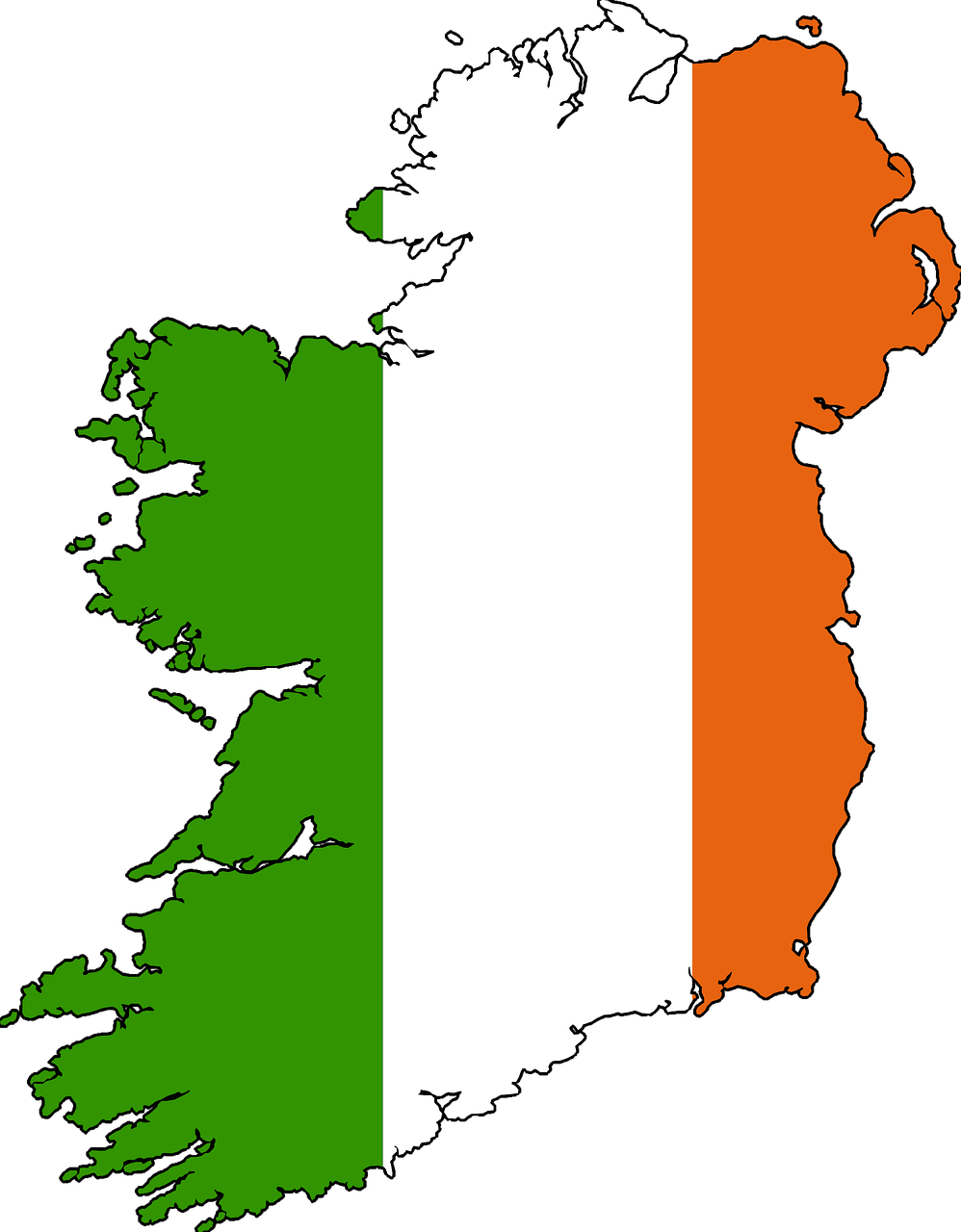 Airija, Žemėlapis, Traukiamas, Šventė, Geografija, Europa, Eu, Nemokamos Nuotraukos,  Nemokama Licenzija