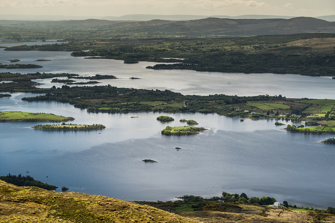 Airija, Klonburas, Ežeras, Irlande, Boot, Sala, Žalias, Nemokamos Nuotraukos,  Nemokama Licenzija