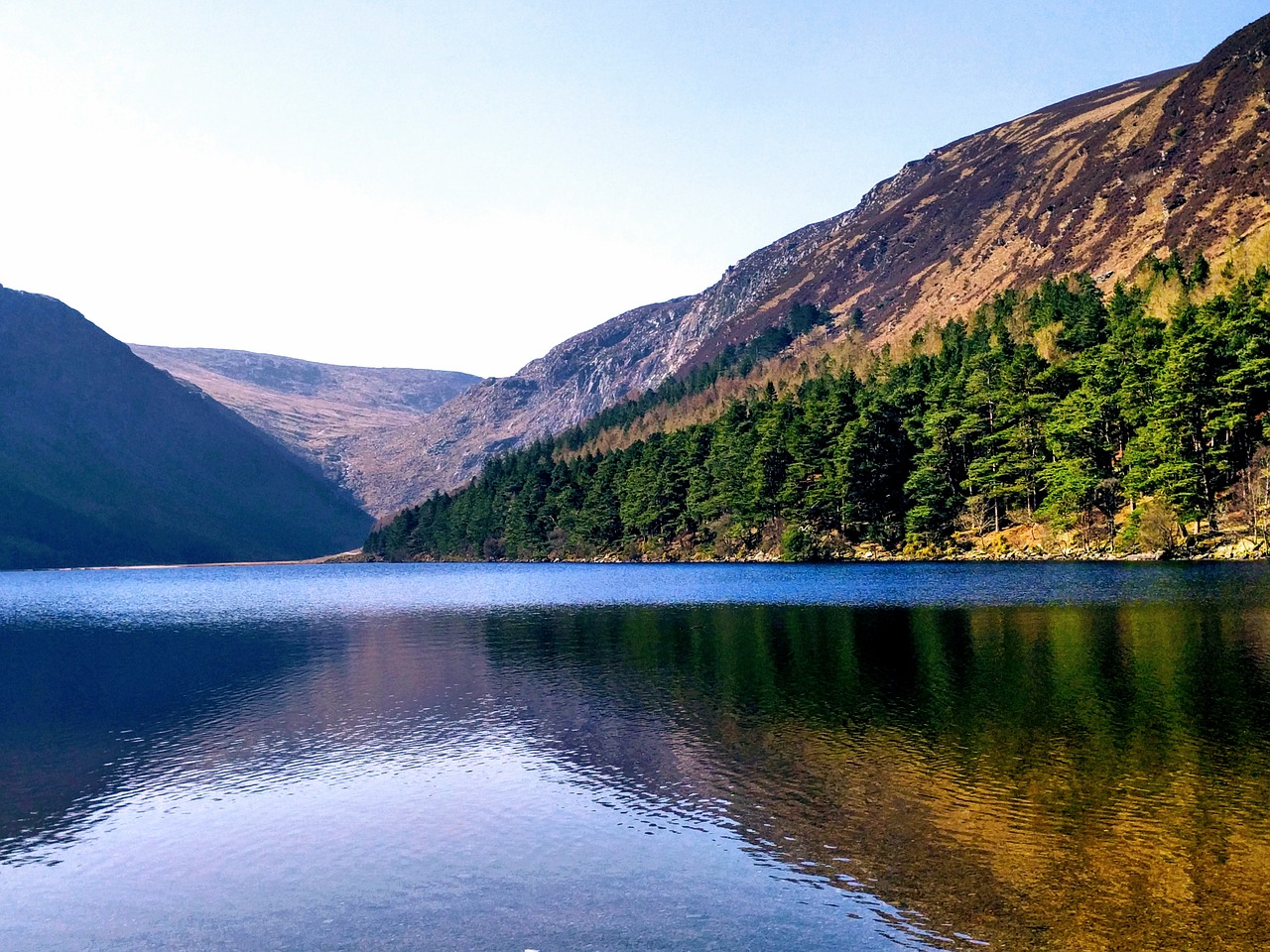 Airija, Wicklow, Gamta, Nacionalinis Parkas, Kalnai, Ežeras, Medžiai, Nemokamos Nuotraukos,  Nemokama Licenzija