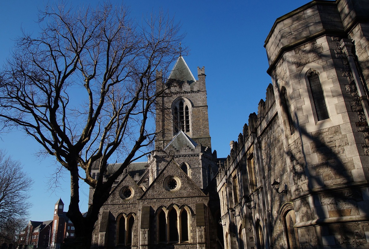 Airija, Dublin, Kristaus Bažnyčios Katedra, Bažnyčia, Romanizmas, Nemokamos Nuotraukos,  Nemokama Licenzija