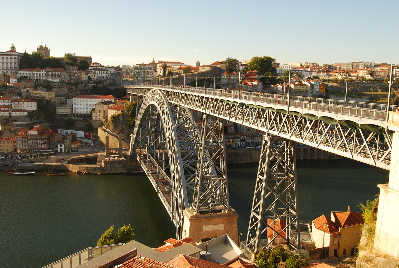 Geležinis Tiltas, Porto, Portugal, Nemokamos Nuotraukos,  Nemokama Licenzija