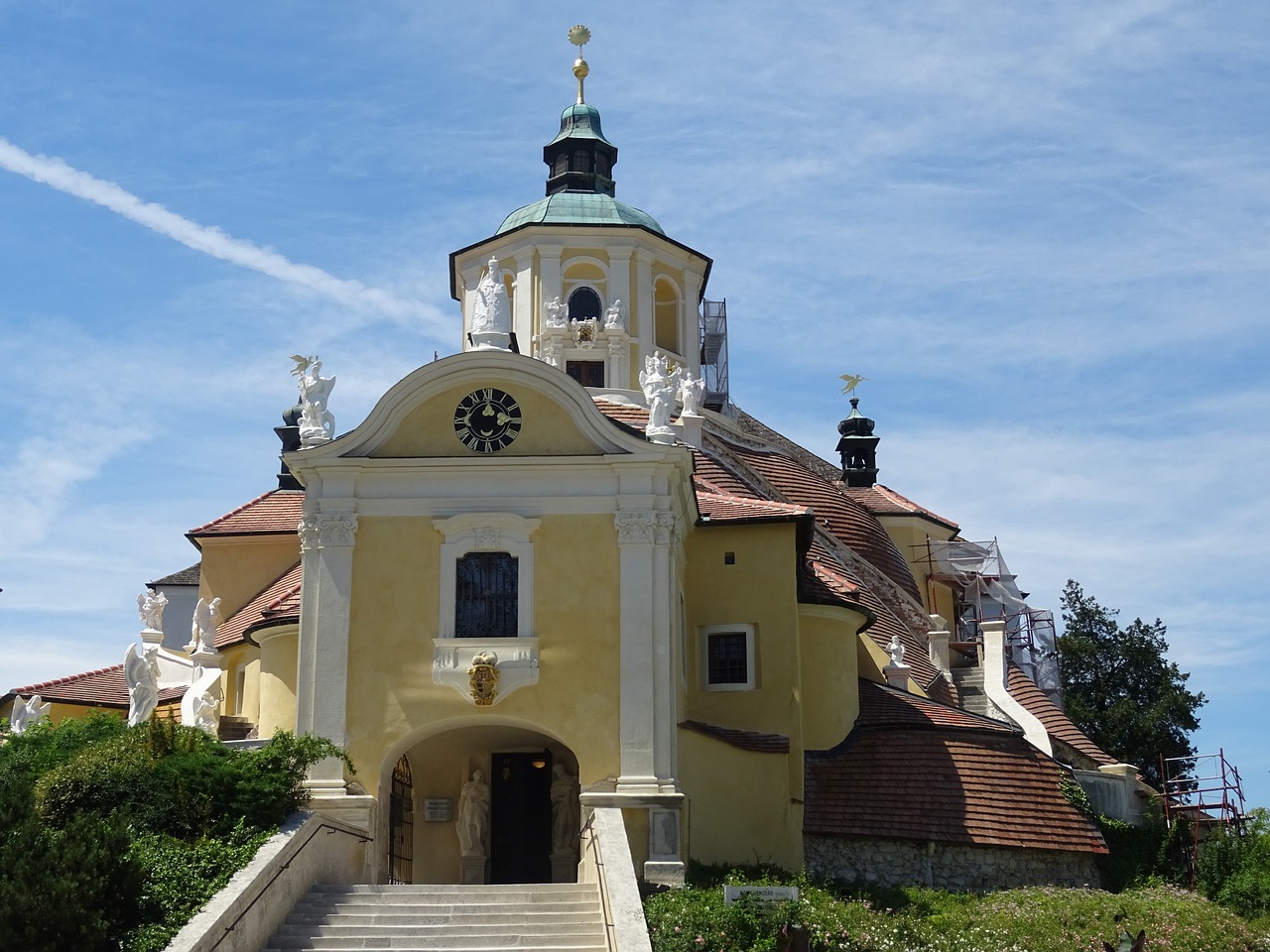 Geležies Miestas, Oberberg, Eisenstadt-Oberberg, Kalavijo Bažnyčia, Milžinė Bažnyčia, Hochbarok, Bažnyčia, Röm-Kath, Katedra, Kalavijo Vieta