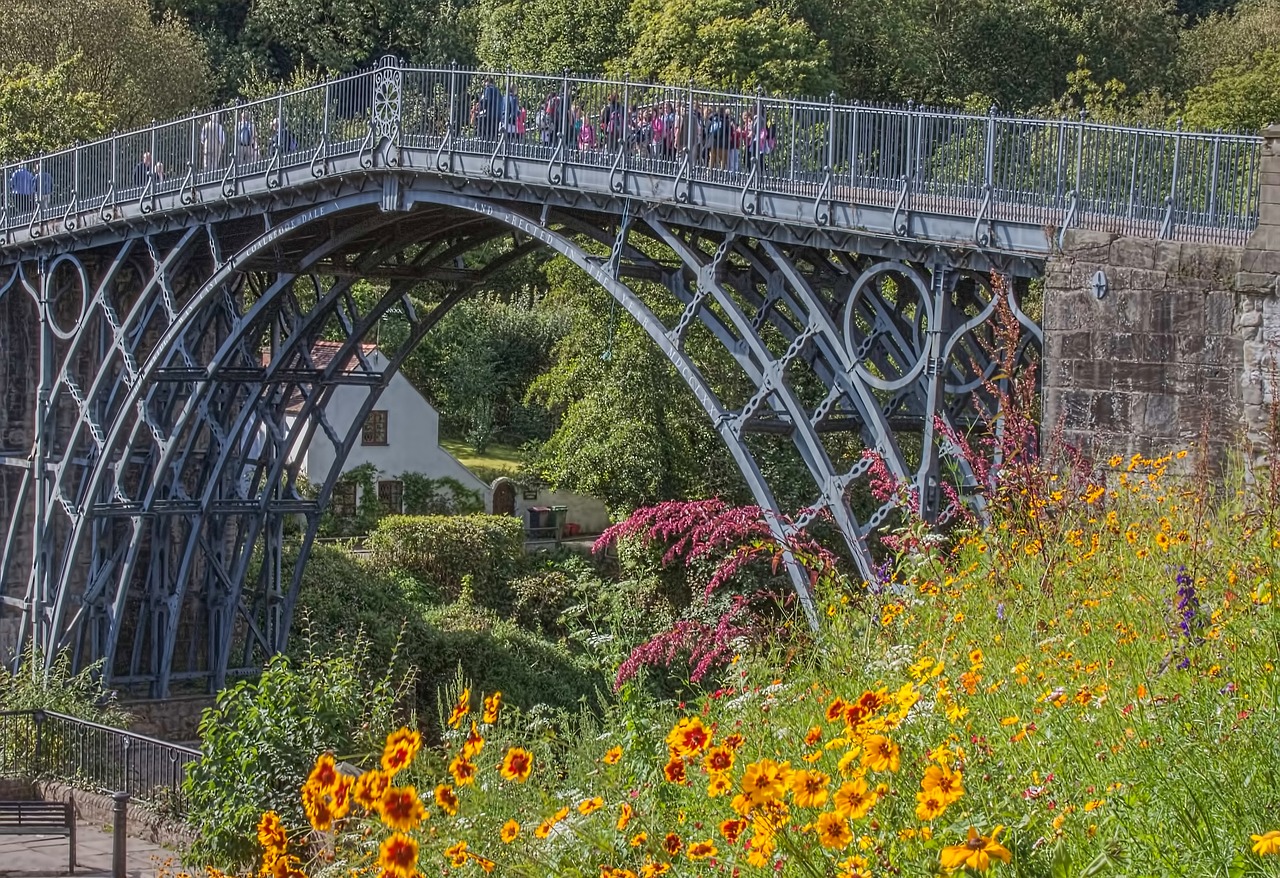 Ironbridge,  Architektūra,  Tiltas,  Upė,  Lieptas, Nemokamos Nuotraukos,  Nemokama Licenzija