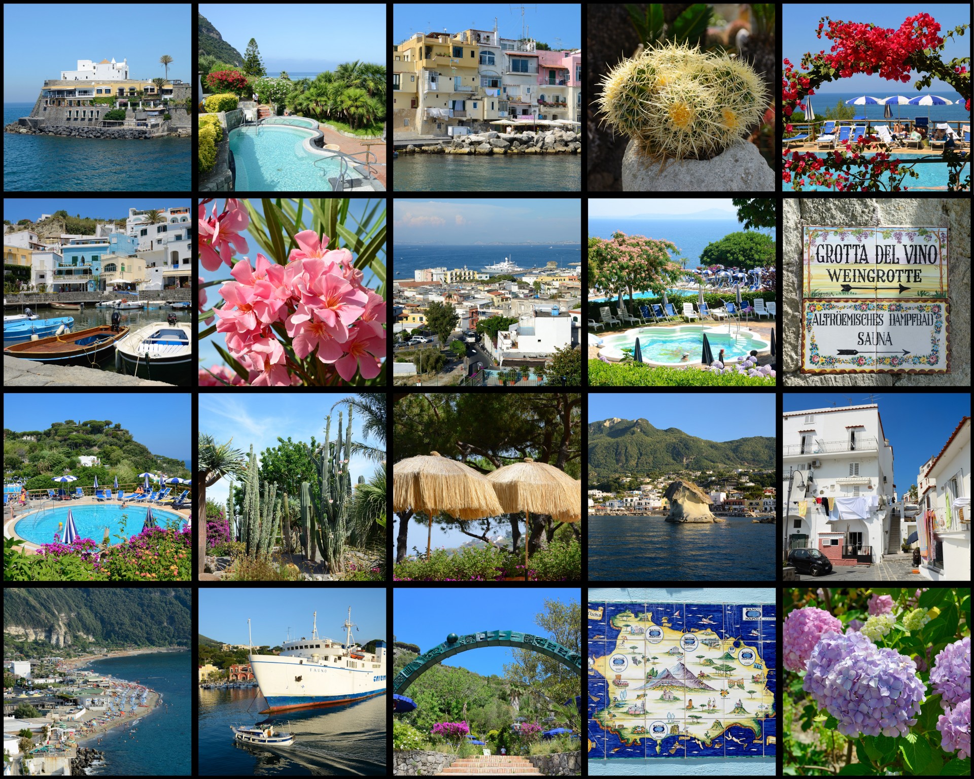 Ischia,  Sala,  Italy,  Kelionė,  Kraštovaizdis,  Vasara,  Gamta,  Nuotrauka & Nbsp,  Koliažas,  Nuotrauka