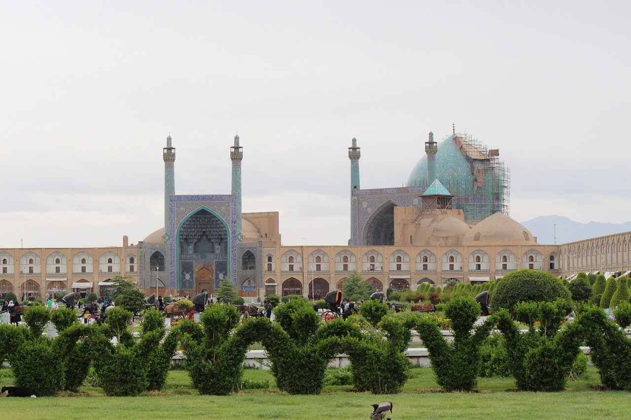 Isfahan, Iranas, Mečetė, Orientyras, Pritraukimas, Kelionė, Nemokamos Nuotraukos,  Nemokama Licenzija