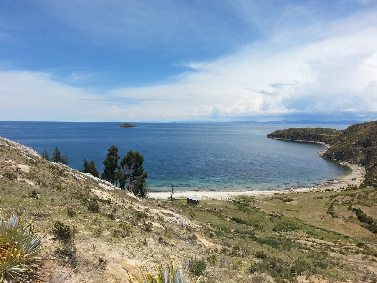 Isla Del Sol, Bolivija, Ežeras Titicaca, Nemokamos Nuotraukos,  Nemokama Licenzija
