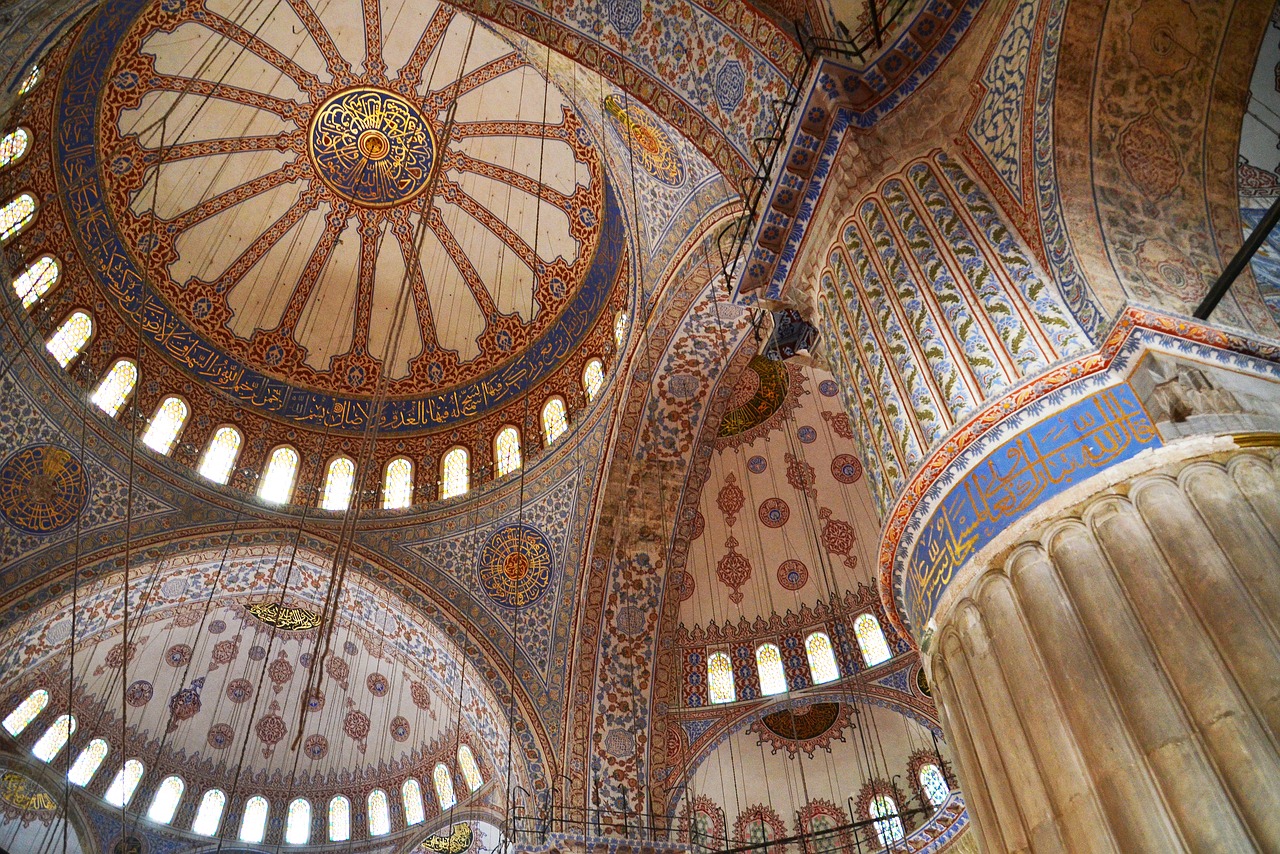 Islamas, Mečetė, Mėlyna Mečetė, Istanbulas, Architektūra, Orientuotis, Arabiškas, Rytietiškas, Pasakos, Pastatas