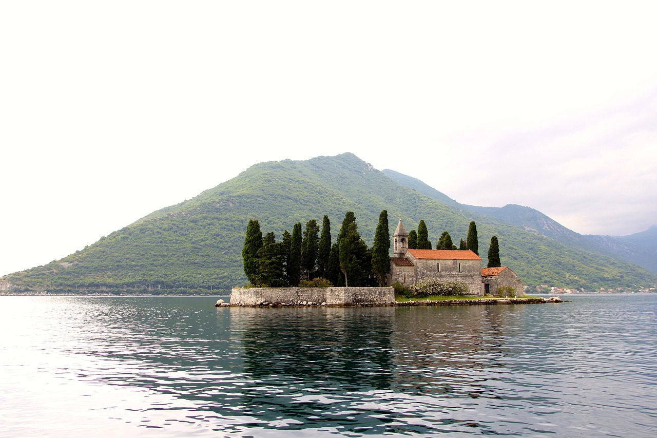 Sankt Georg, Sala, Mažas, Vanduo, Lankytinos Vietos, Šventė, Montenegro, Turizmas, Kelionė, Kalnai