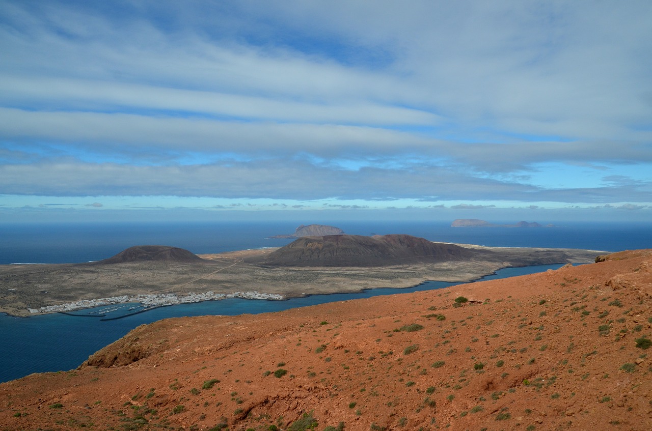 Sala, Jūra, Kranto, Kopos, Rokas, Lanzarote, Gamta, Papludimys, Kraštovaizdis, Akmenys