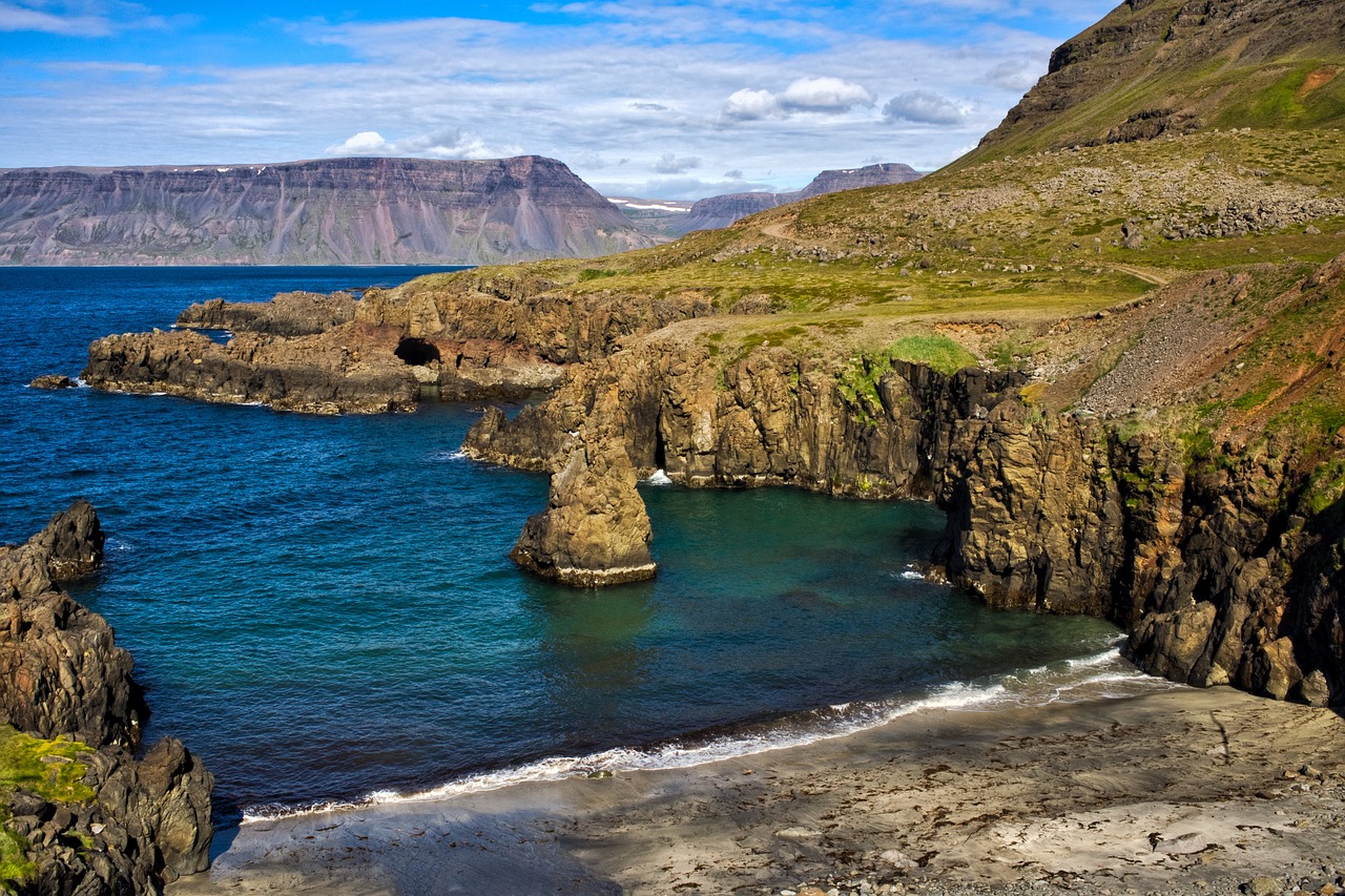 Sala, Iceland, Vaizdingas, Kraštovaizdis, Kranto, Jūra, Dangus, Kalnas, Gamta, Kelionė