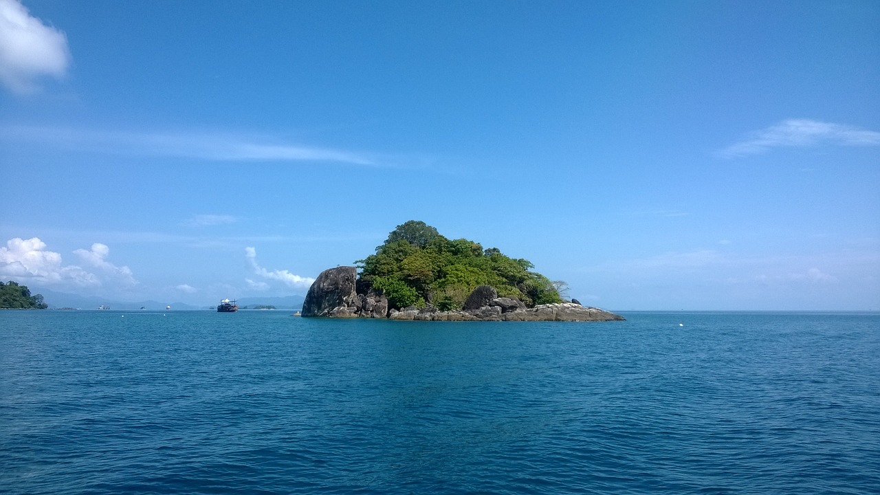 Sala,  Saulėta Diena,  Tailando Įlanka, Nemokamos Nuotraukos,  Nemokama Licenzija