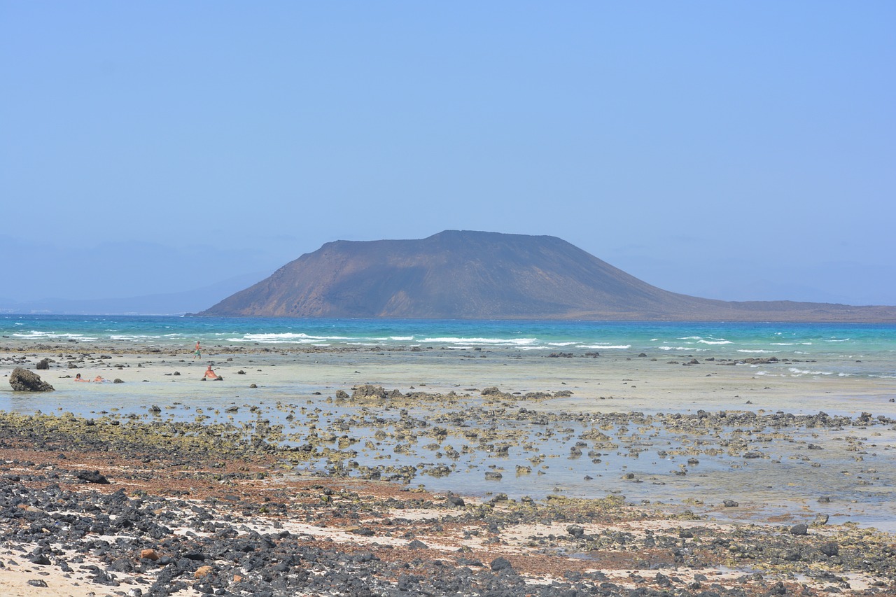 Isle De Lobos, Sala, Fuerteventura, Jūra, Papludimys, Gamta, Mėlynas Dangus, Kraštovaizdis, Nemokamos Nuotraukos,  Nemokama Licenzija