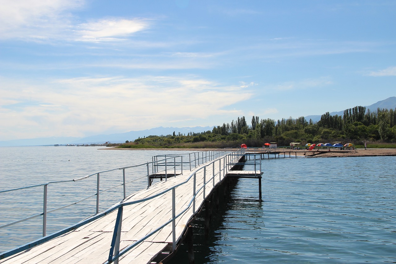 Issyk Kul, Pierce, Papludimys, Nemokamos Nuotraukos,  Nemokama Licenzija