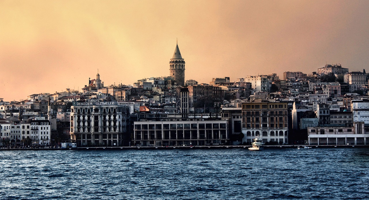 Istanbulas, Mėlynas, Jūrų, Dangus, Suvenyras, Meilė, Taika, Nese, Emocija, Saulėlydis