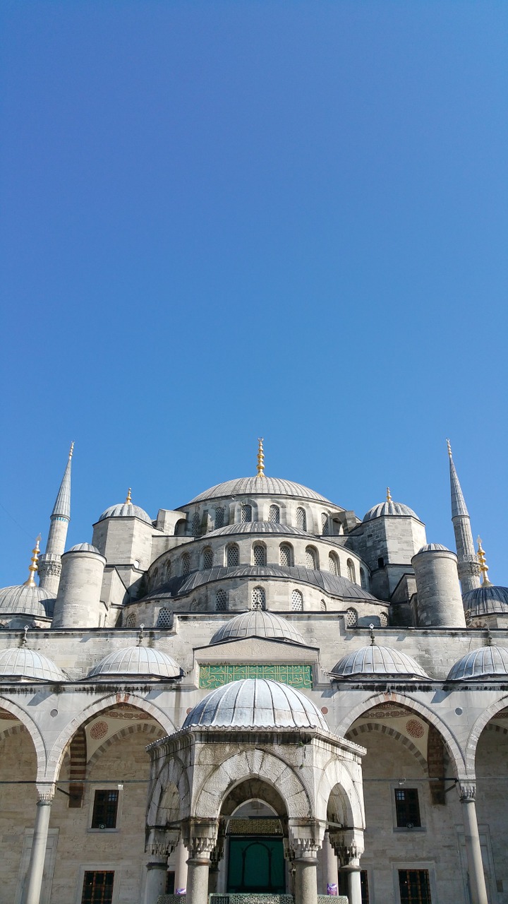 Istanbulas, Mėlyna Mečetė, Mečetė, Orientyras, Islamas, Mėlynas, Nemokamos Nuotraukos,  Nemokama Licenzija