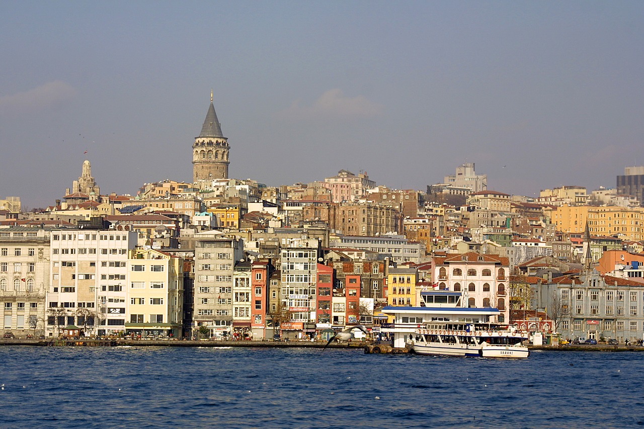 Istanbulas, Europinis Krantas, Galata Bokštas, Nemokamos Nuotraukos,  Nemokama Licenzija